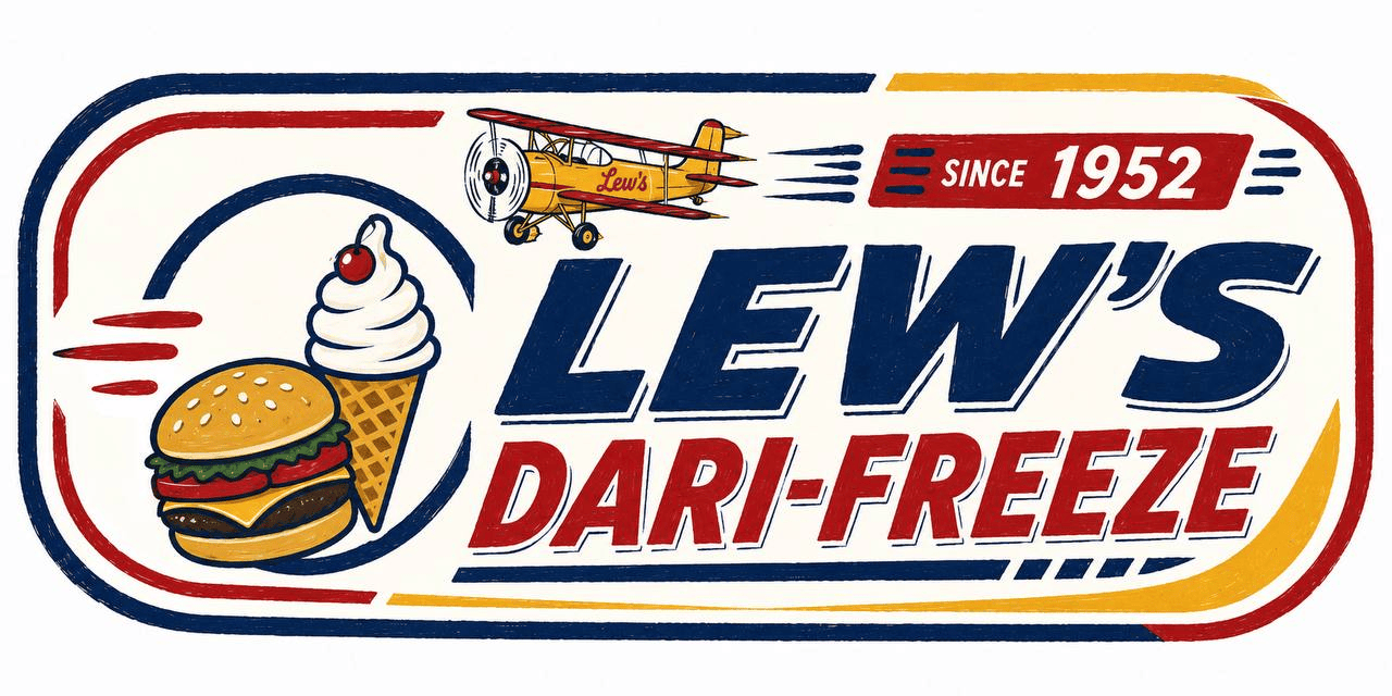 Lew's Drive-In logo